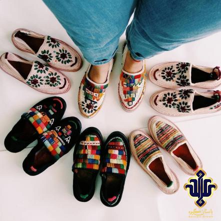 Manufacturing process of cotton persian shoes