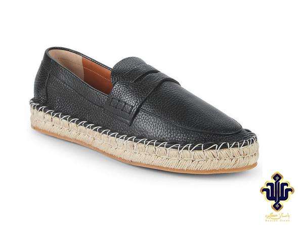 Classic leather espadrille for sale