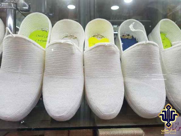 Bulk production of handmade kurdish slippers