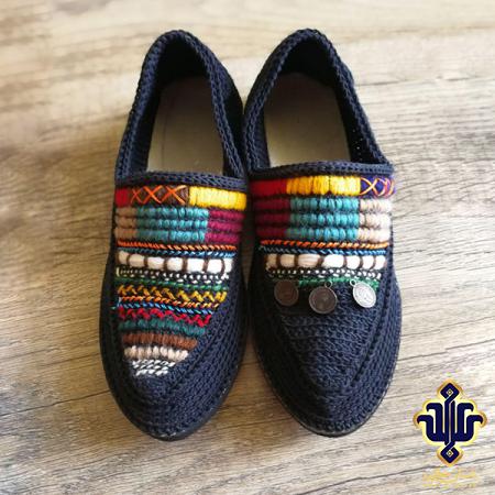 Obvious feature of handmade ancient persian shoes