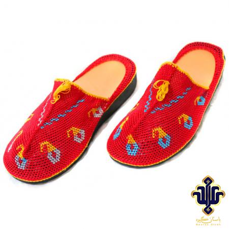 Obvious feature of handmade persian slippers