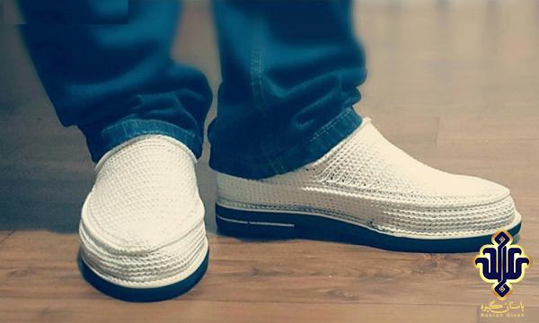 Obvious feature of handmade kurdish shoes