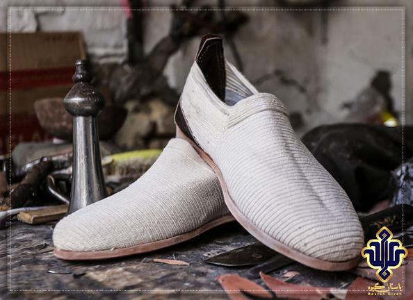 Obvious feature of cotton giveh sandals