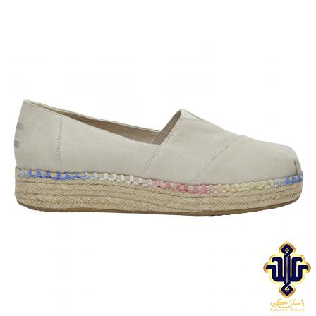 Different types of leather espadrilles flats white