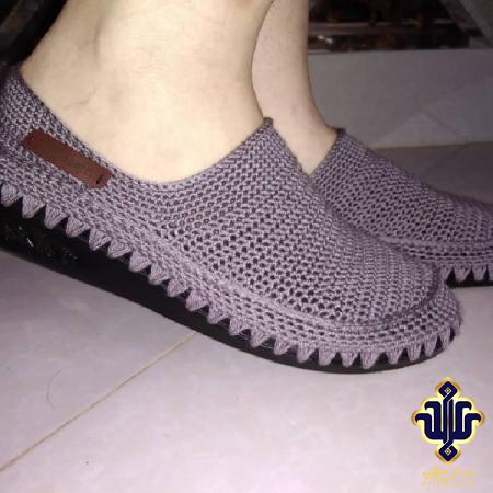 Different types of handmade kurdish slippers